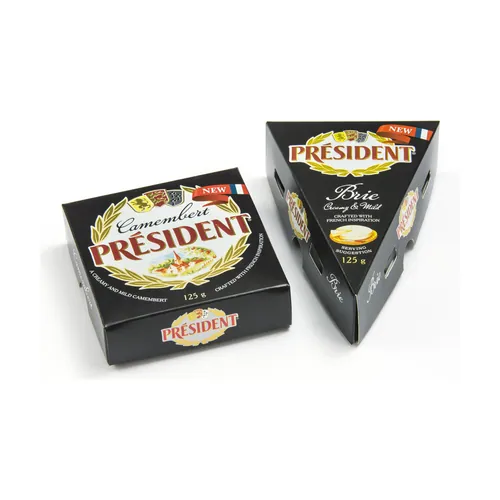 President cheese cartons