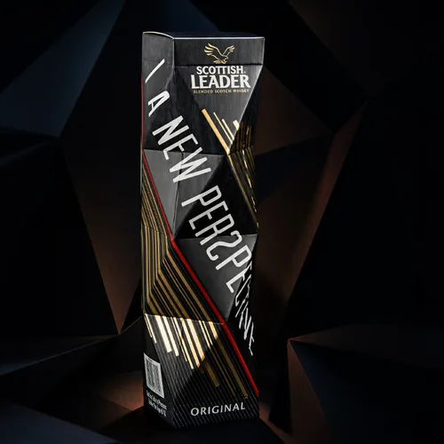 Scottish Leader A New Perspective faceted gift pack in black, silver and gold